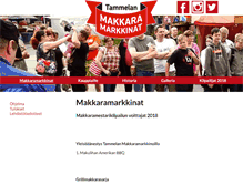 Tablet Screenshot of makkaramarkkinat.fi